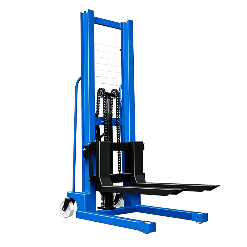 Xe nâng tay 1000kg với càng nâng có thể điều chỉnh cho nhiều kích cỡ pallet