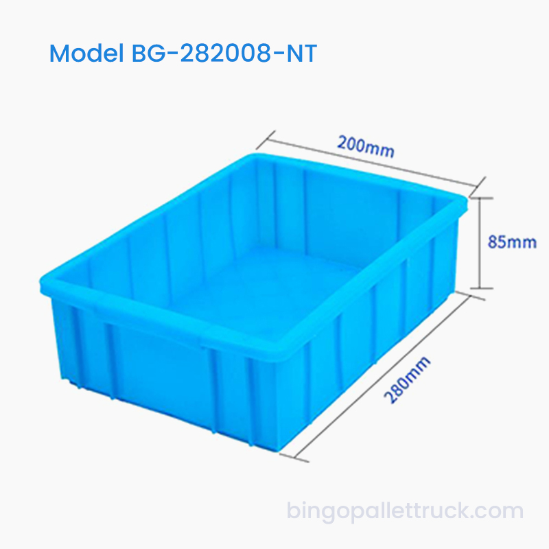 Thùng lưu trữ nhựa có thể lồng được 3L HDPE để lưu trữ linh kiện công nghiệp