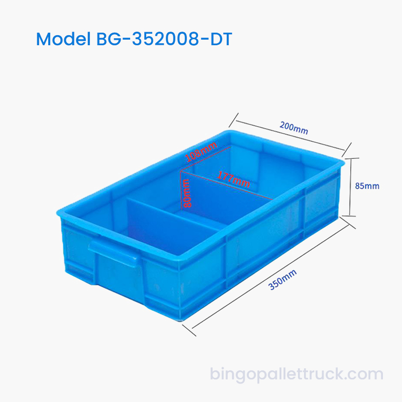 Hộp đựng đồ bằng nhựa có thể chia 3 ngăn đựng các bộ phận máy nhỏ