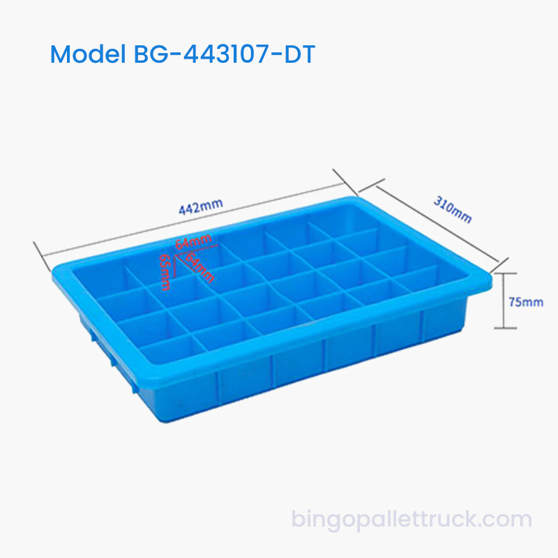 Hộp tote nhựa có thể chia 24 ngăn cho các bộ phận máy nhỏ