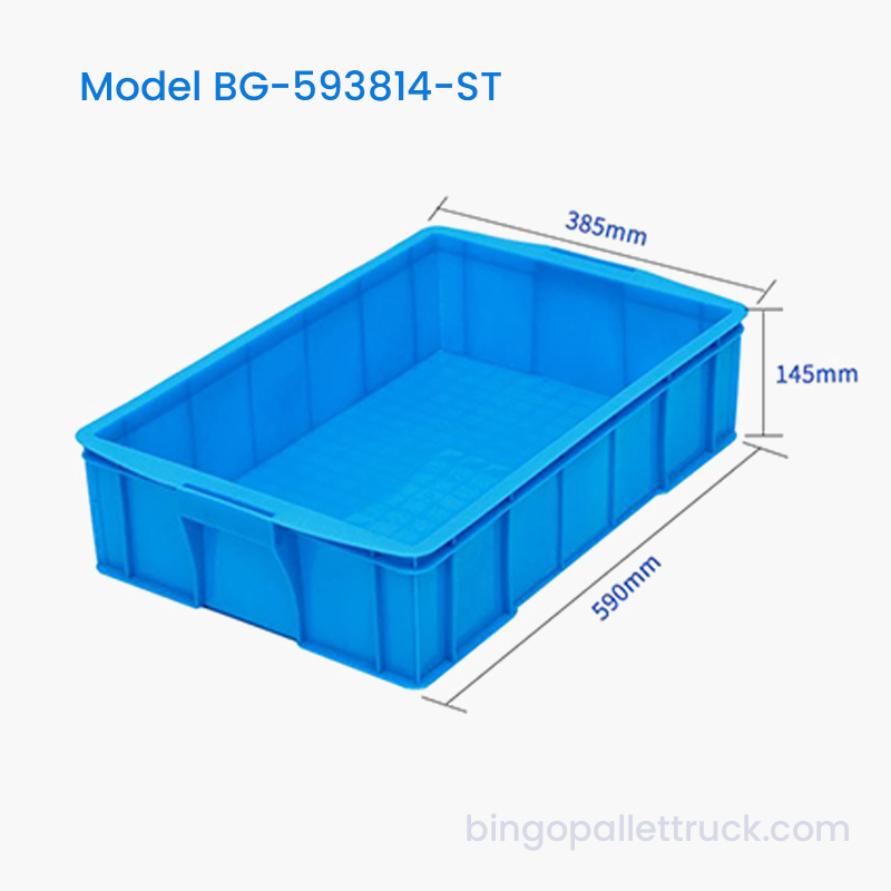 Thùng nhựa công nghiệp 25L có thể xếp chồng lên nhau