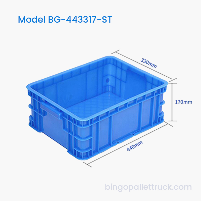Hộp tote có thể xếp chồng kích thước nhỏ 19L cho các bộ phận xưởng