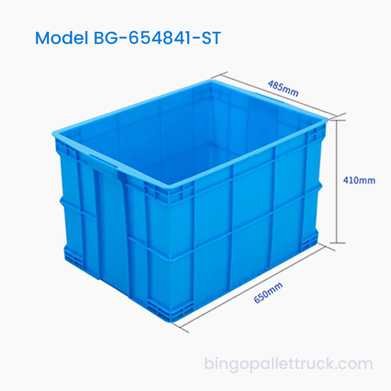 Thùng lưu trữ bằng nhựa HDPE nặng có thể xếp chồng lên nhau dung tích cao 106L