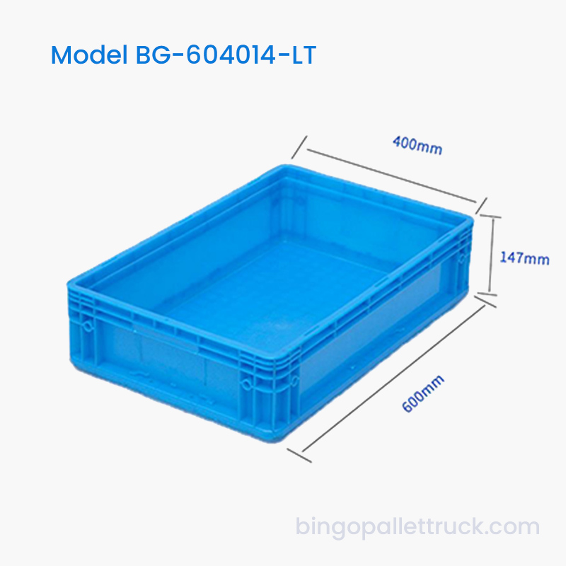 Hộp tote nhựa hậu cần hạng nặng 29L cho hậu cần nhà máy