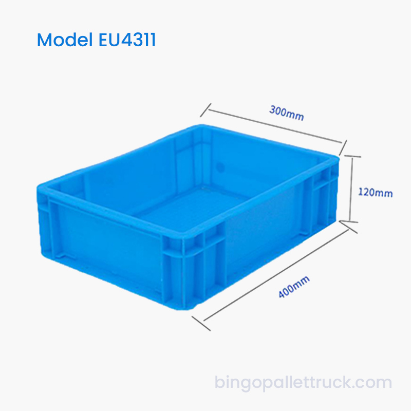 Hộp tote tiêu chuẩn EU 10L dành cho hàng tạp hóa siêu thị