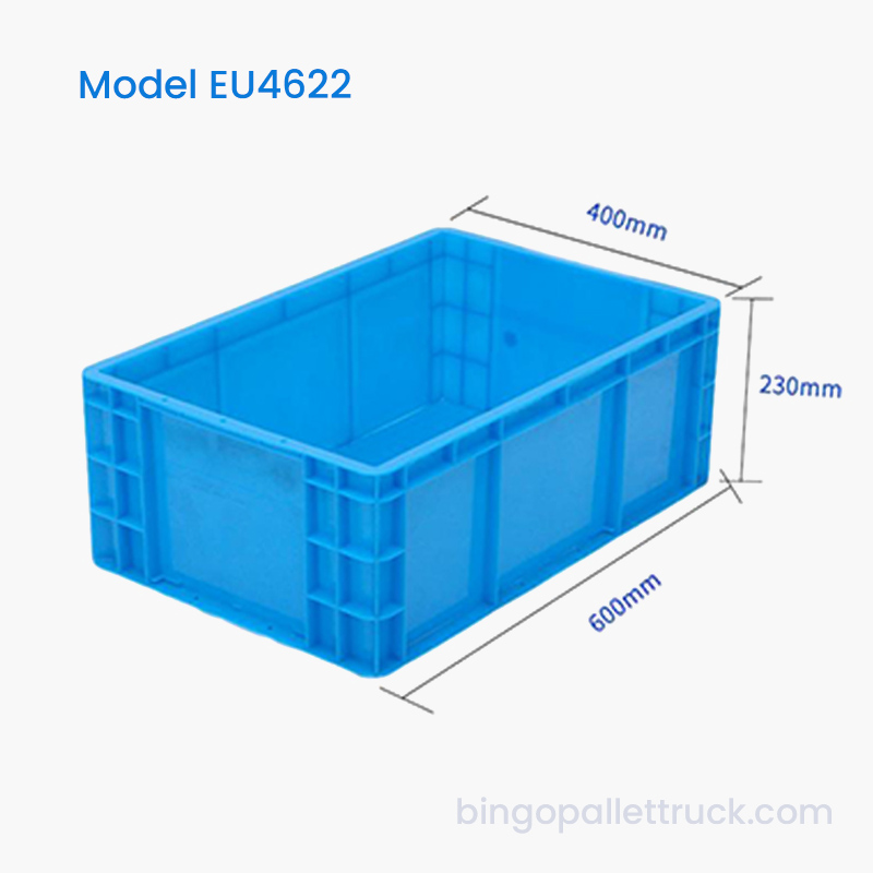 Hộp tote EU dung tích lớn 44L để lưu trữ số lượng lớn