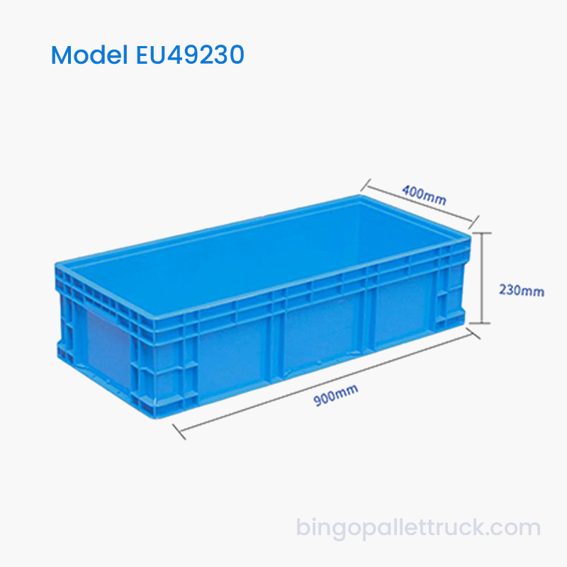 Thùng lưu trữ thực tế 66L của EU với thiết kế có thể xếp chồng ổn định