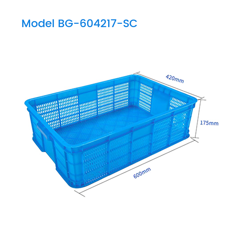 Giỏ đựng tôm giống thùng nhựa có thể xếp chồng lên nhau 38L