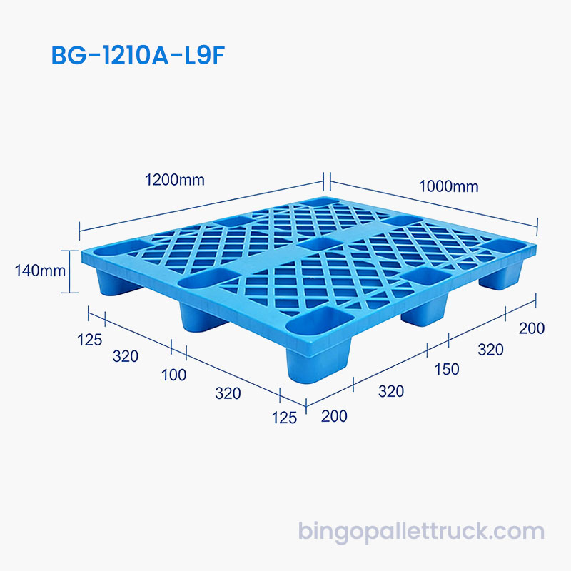 Pallet Nhựa Nhẹ 1200x1000mm Cho Kho