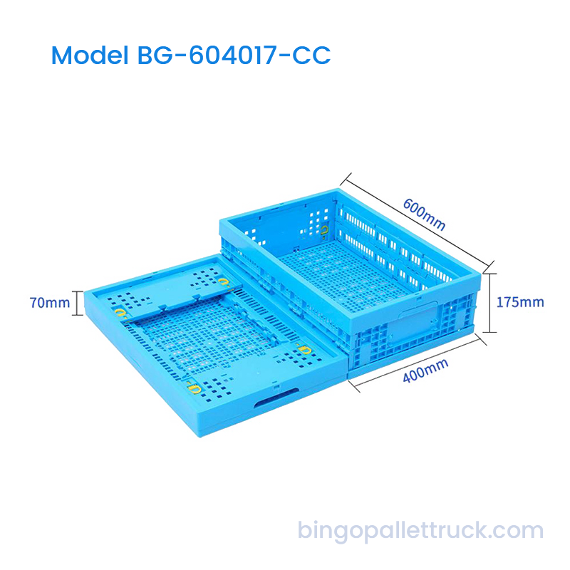 Thùng nhựa lưu trữ kho có thể gập lại 32L cho các bộ phận nhỏ