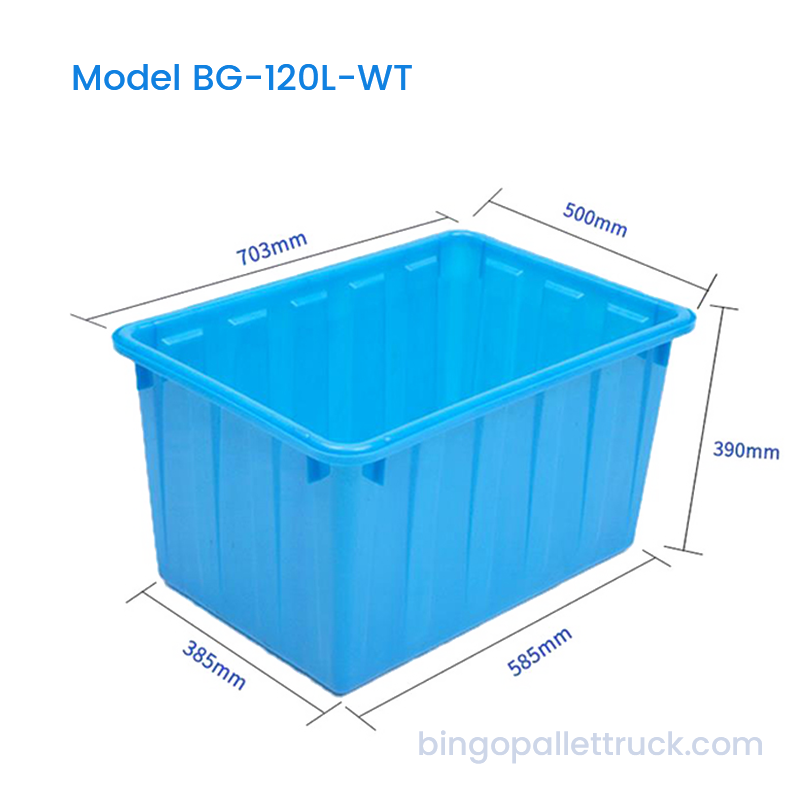 Bể chứa nhựa HDPE cung cấp số lượng lớn 120L để đựng nước và thực phẩm