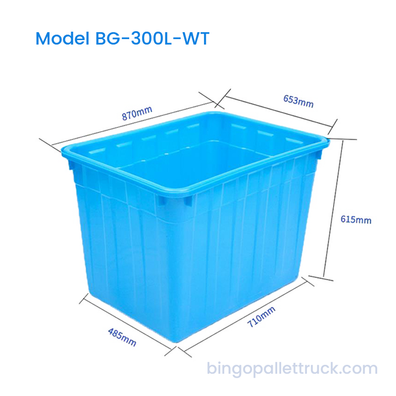 Bồn chứa nước 300L cho kho vận hải sản tươi sống chuỗi lạnh