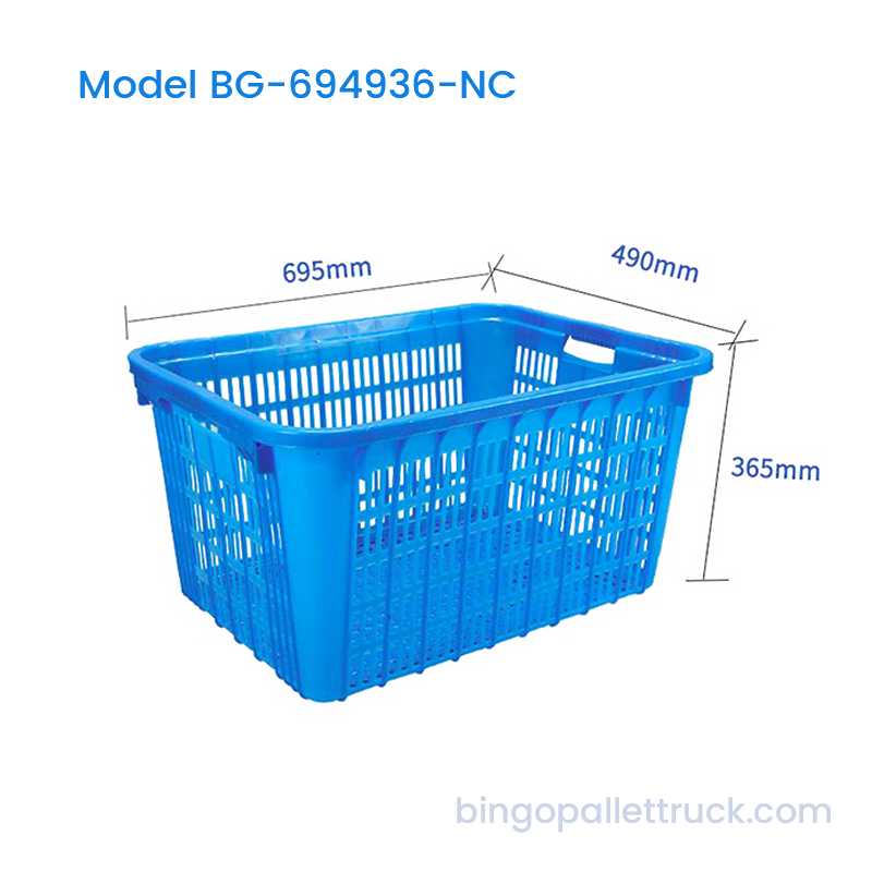 Thùng nhựa bền 101L đựng trái cây và rau quả