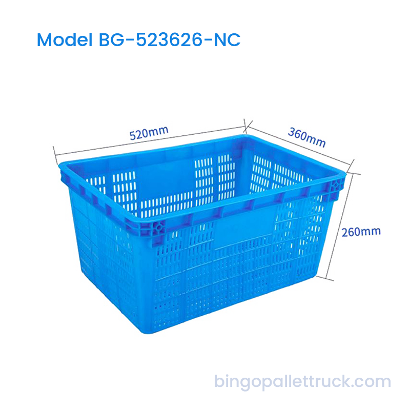 Thùng nhựa có thể lồng 40L để thu hoạch và phân phối