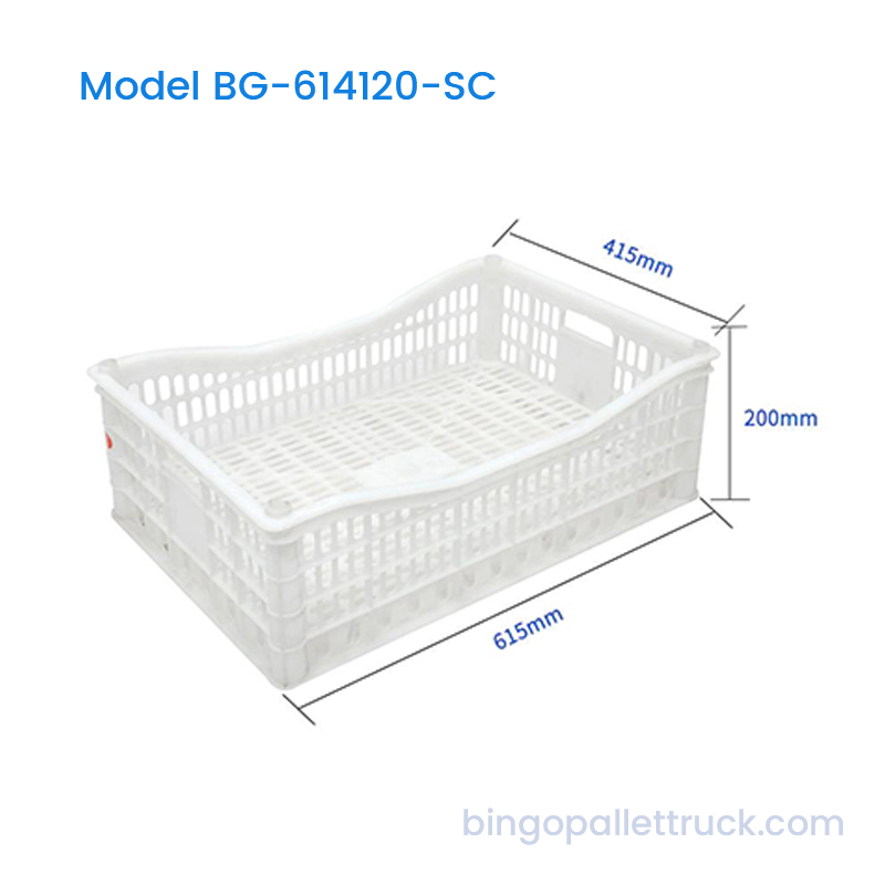 Giỏ nhựa thông hơi thùng nhựa 33L đựng nho tươi