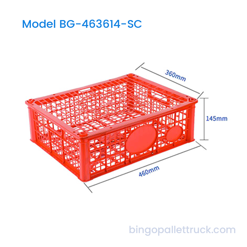 Thùng nhựa 18L có nắp để phân phối trái cây tươi một lần