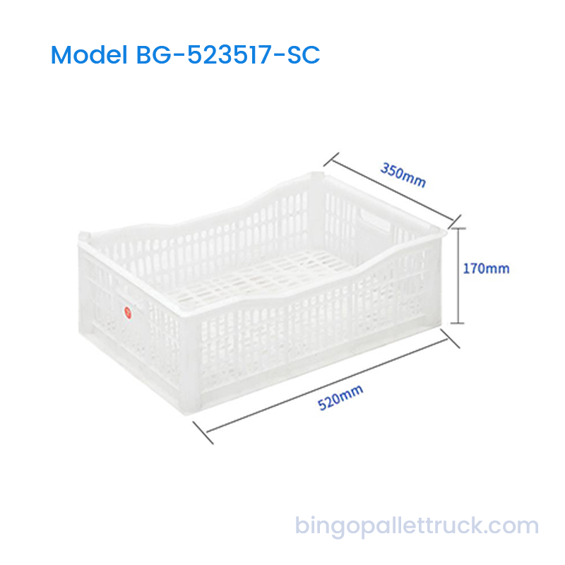 Thùng nho sử dụng một lần 23L cho chuỗi cung ứng trái cây tươi lạnh