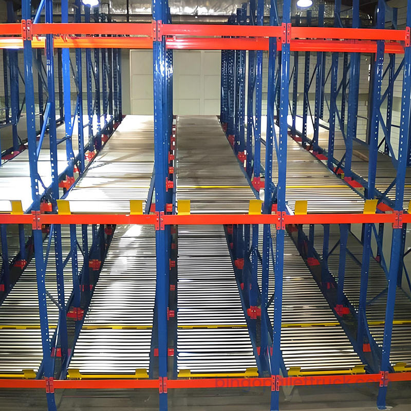 Giá đỡ dòng pallet tùy chỉnh cho giải pháp lưu trữ FIFO trọng lực hạng nặng