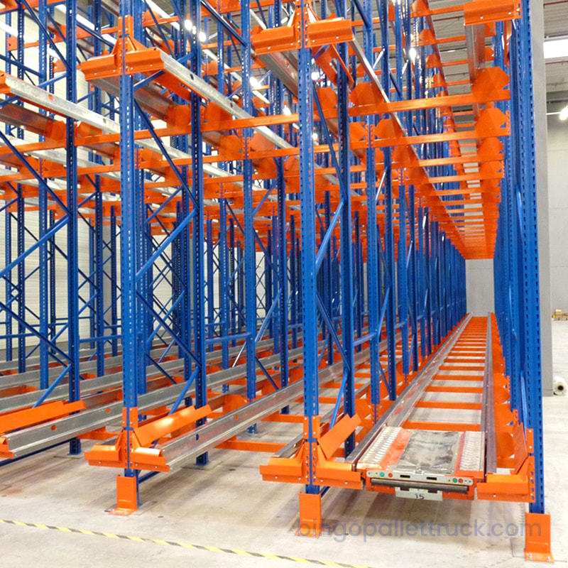 Giá đỡ pallet đưa đón tùy chỉnh cho giải pháp lưu trữ tự động hạng nặng thông minh