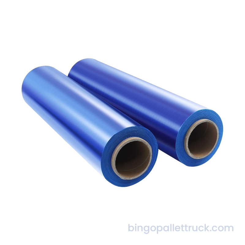 Bọc căng màu xanh LLDPE cường độ cao để đóng gói