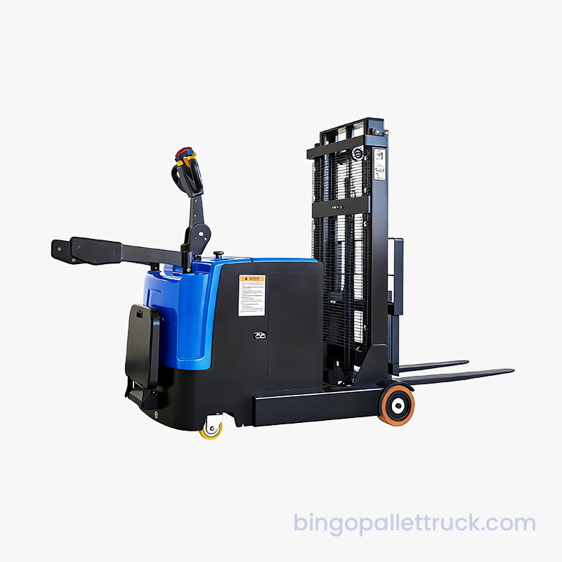 Xe nâng điện đứng đối trọng 1000kg dành cho hậu cần